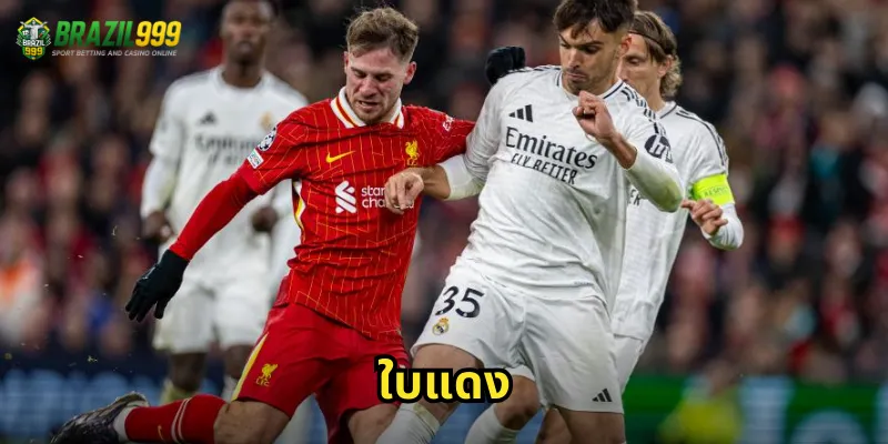ใบแดง