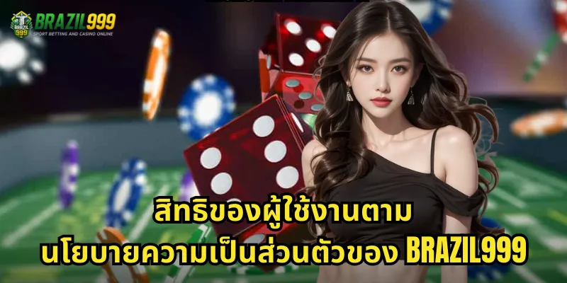 สิทธิของผู้ใช้งานตามนโยบายความเป็นส่วนตัวของ BRAZIL999
